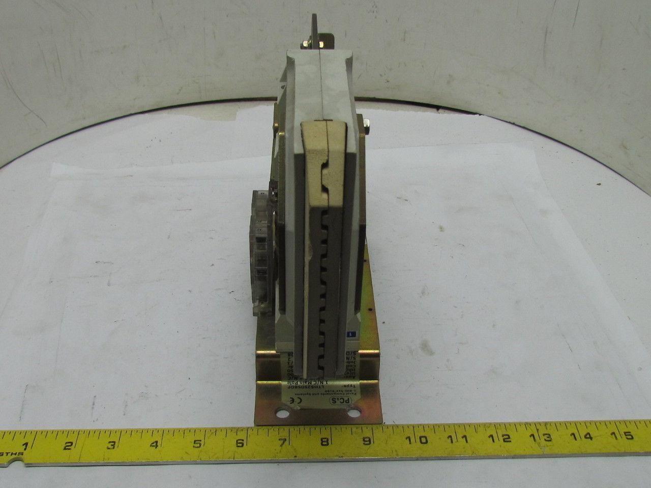 Panel Components LTHS250SBDF Contactor 1 N/O MainPole Aux Contacts 1 N/O 1 N/C
