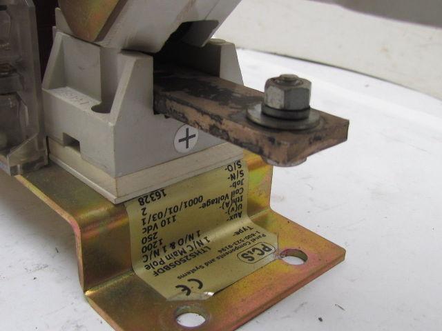 Panel Components LTHS250SBDF Contactor 1 N/O MainPole Aux Contacts 1 N/O 1 N/C
