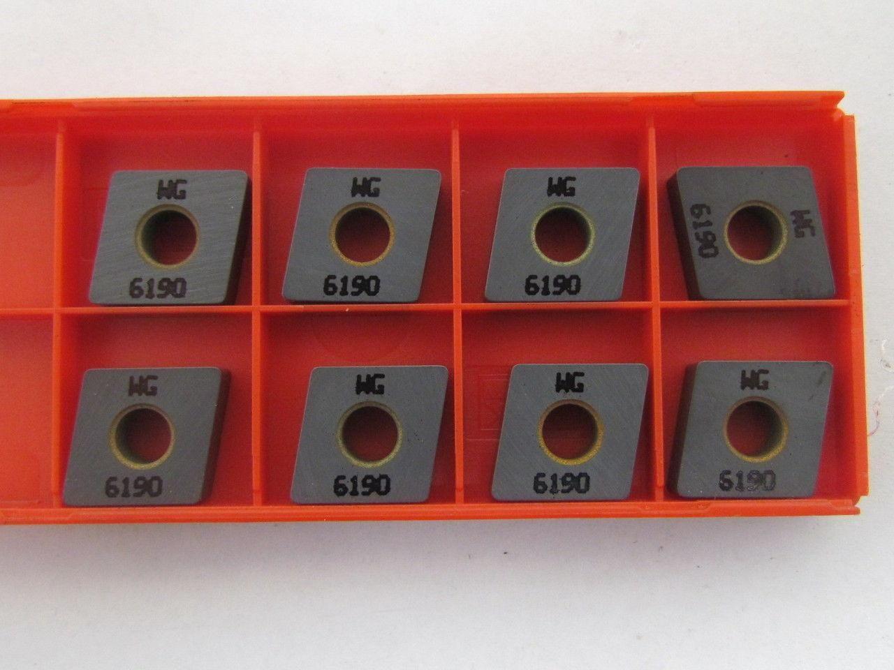 CNGA120408T01020WG CNGA432T0320WG Carbide Turning Insert Grade 6190 Box of 8pcs