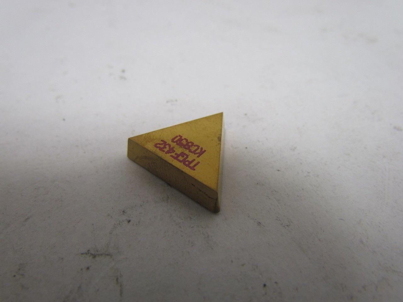 Kennametal TPGF432 KC850 TPGR 22 04 08K Carbide Insert Grade KC850 Box of 9pcs
