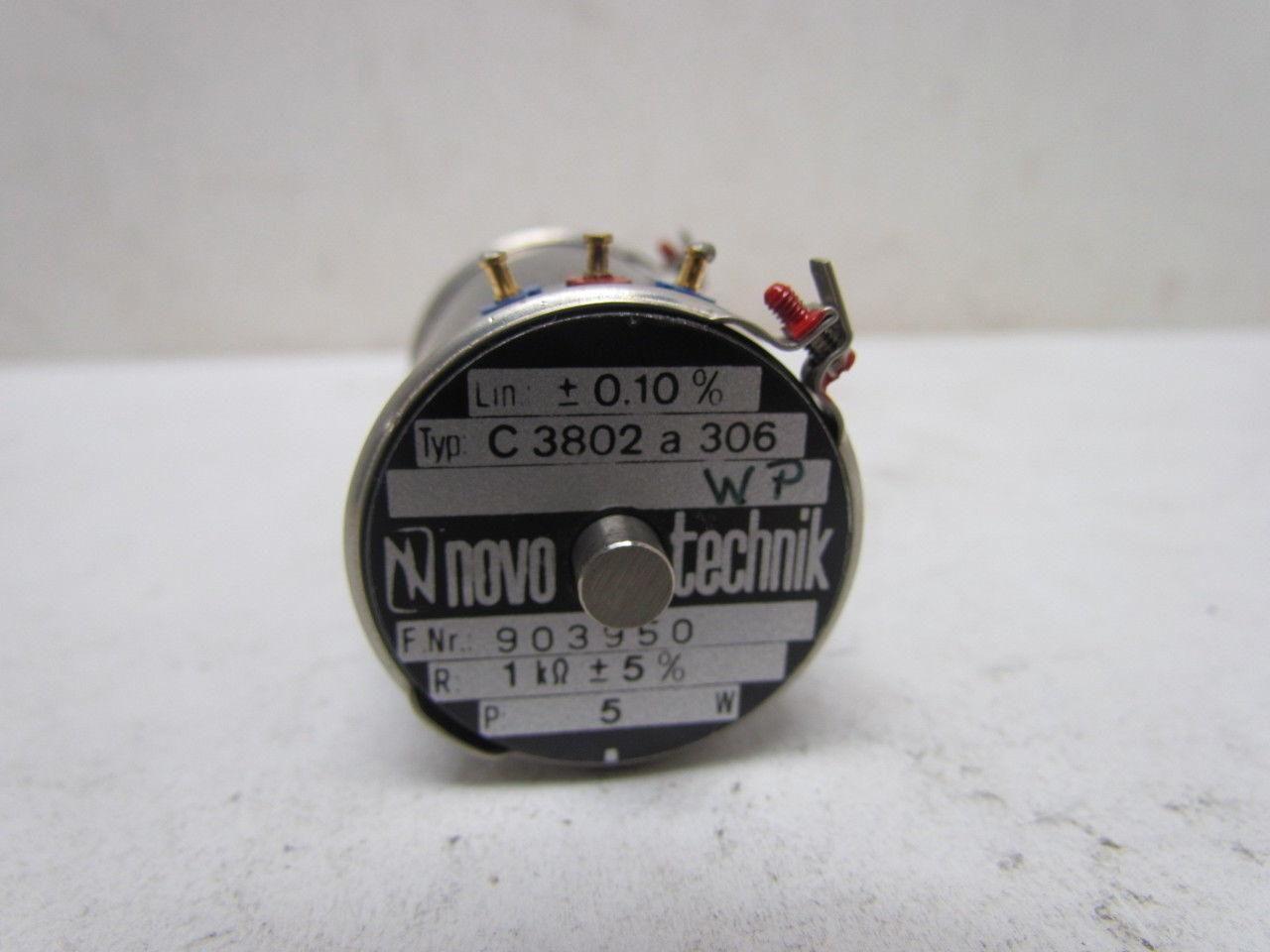Novotechnik C 3802 a 306 903950 Potentiometer NEW