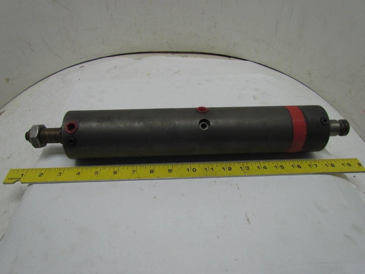 Savair A-YGPLW P1 93720N64RR Pneumatic Air Clamping Cylinder 1/4"Ports 1"Rod End