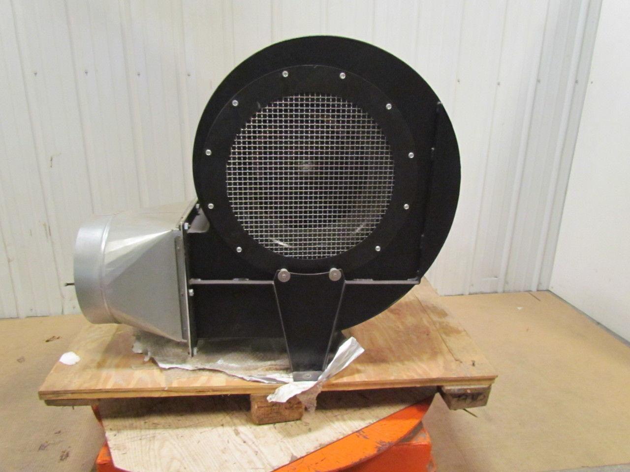 Karl Klein DNG 13-150S Low-Pressure High Performance Fan 10HP 394112 CF/Hr 15"SP