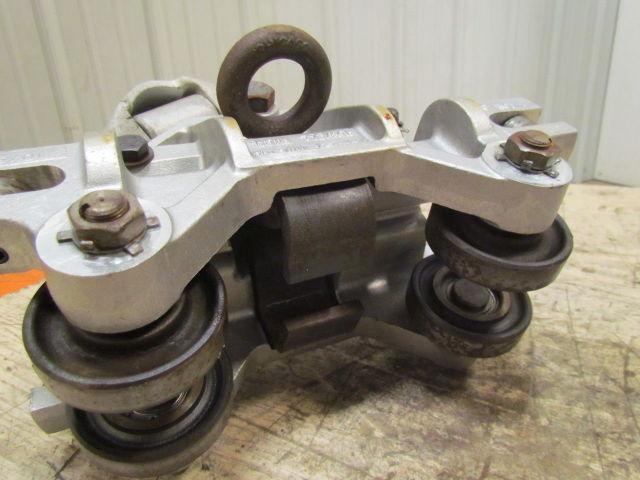 4 Wheel Safety Trolley 2000# Max Cap w/Safty Chain Rings & 360 Degree Swivel