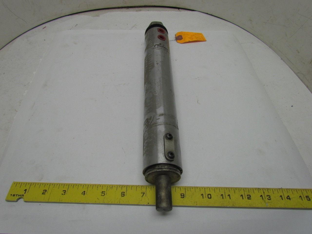 Milco HWG-350-F 3-89 Senn Power Cylinder 1/4" Ports 3/4" Rod End Steel