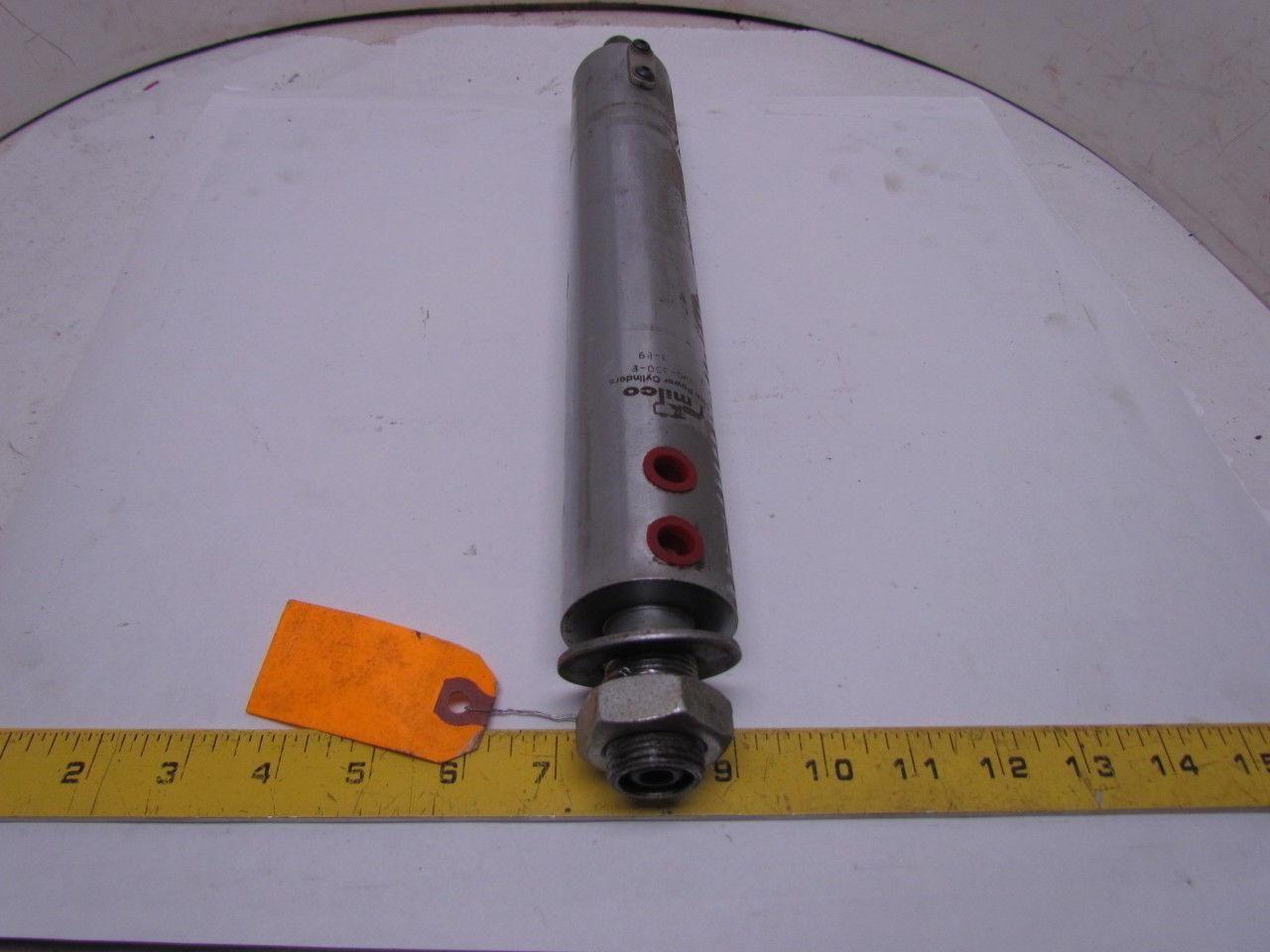 Milco HWG-350-F 3-89 Senn Power Cylinder 1/4" Ports 3/4" Rod End Steel