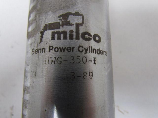 Milco HWG-350-F 3-89 Senn Power Cylinder 1/4" Ports 3/4" Rod End Steel