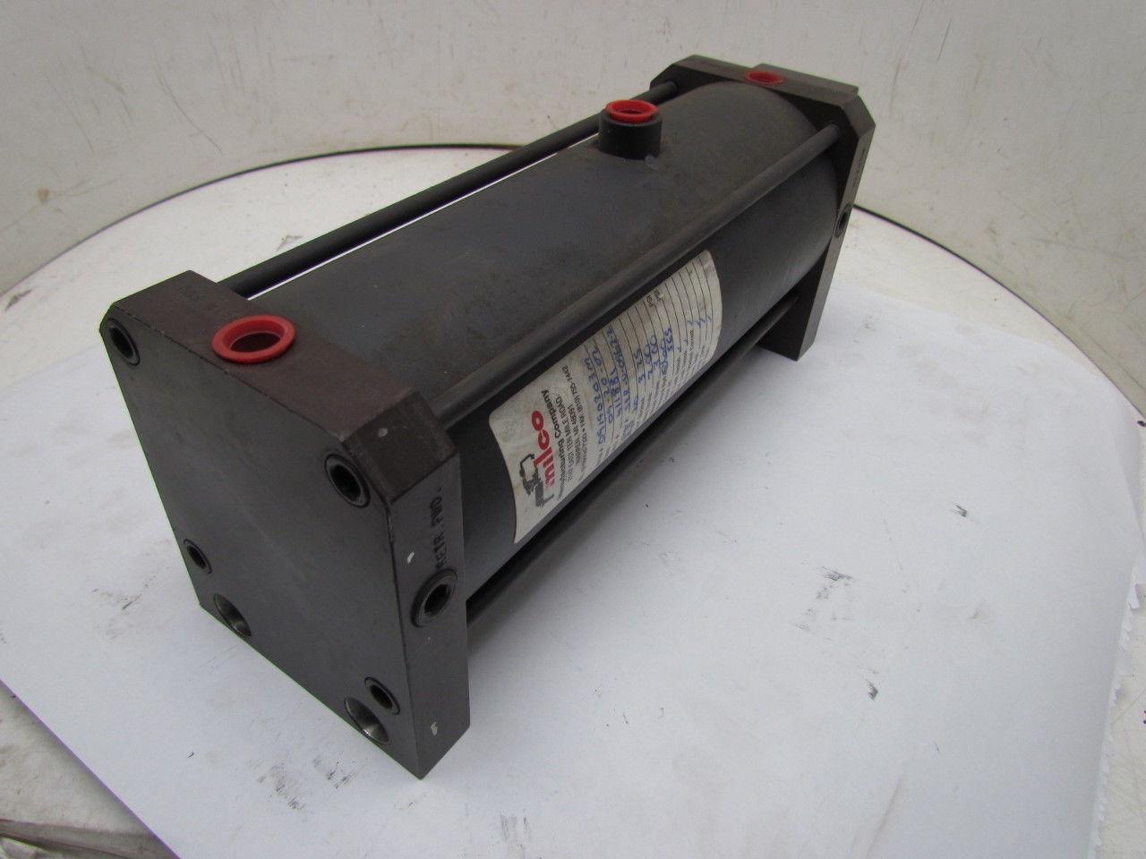 Milco SER-u-09622-2-3-A 411881 Weld Cylinder 3/8" Ports 1" Rod End 60 PSI Air