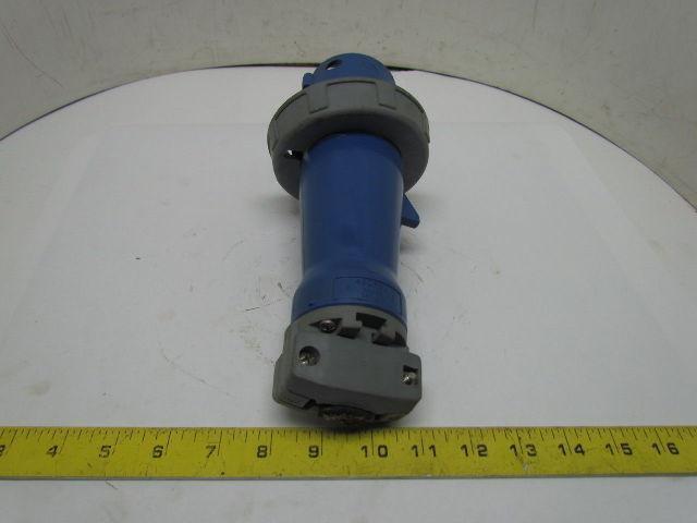 460P9W Water Tight IIC 309 Pin & Sleave Plug 60A 3Ph 250VAC Male 3P 4Wire 8-2AWG
