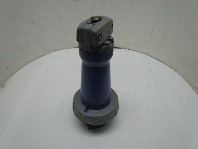 460P9W Water Tight IIC 309 Pin & Sleave Plug 60A 3Ph 250VAC Male 3P 4Wire 8-2AWG