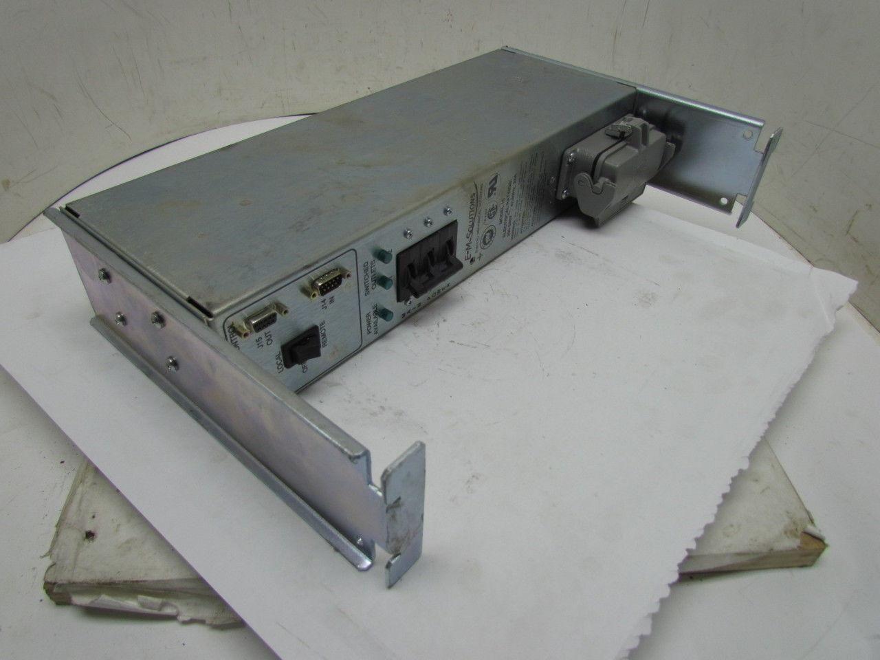 E-M Solutions 3001393-01 Model 10 Power Sequencer 200-240V 47/63Hz 24 Amp