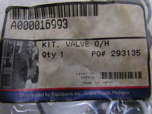A000016993 Valve Seal Overhaul Kit-Complete