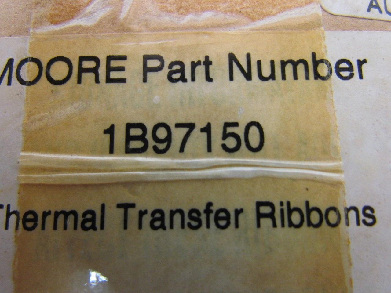 Moore 1B97150 Thermal Transfer Ribbon 4-1/8" Wide Lot of 5 rolls
