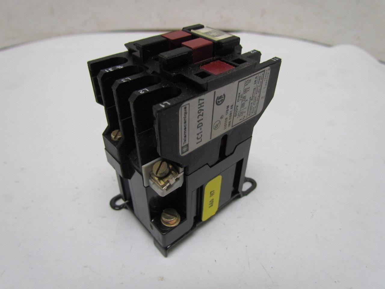 Telemecanique LC1-D129H7 LC1-D129K Magnetic AC Contactor 110-120V Coil