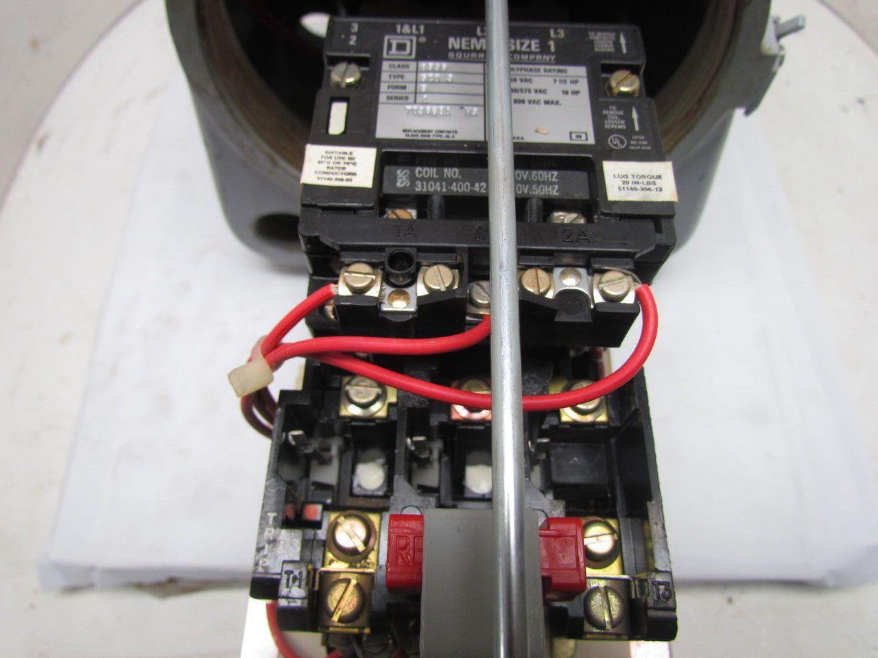 Square-D 346288-A LS Spin Top Explosion Proof Starter Type SCR44 200-460V
