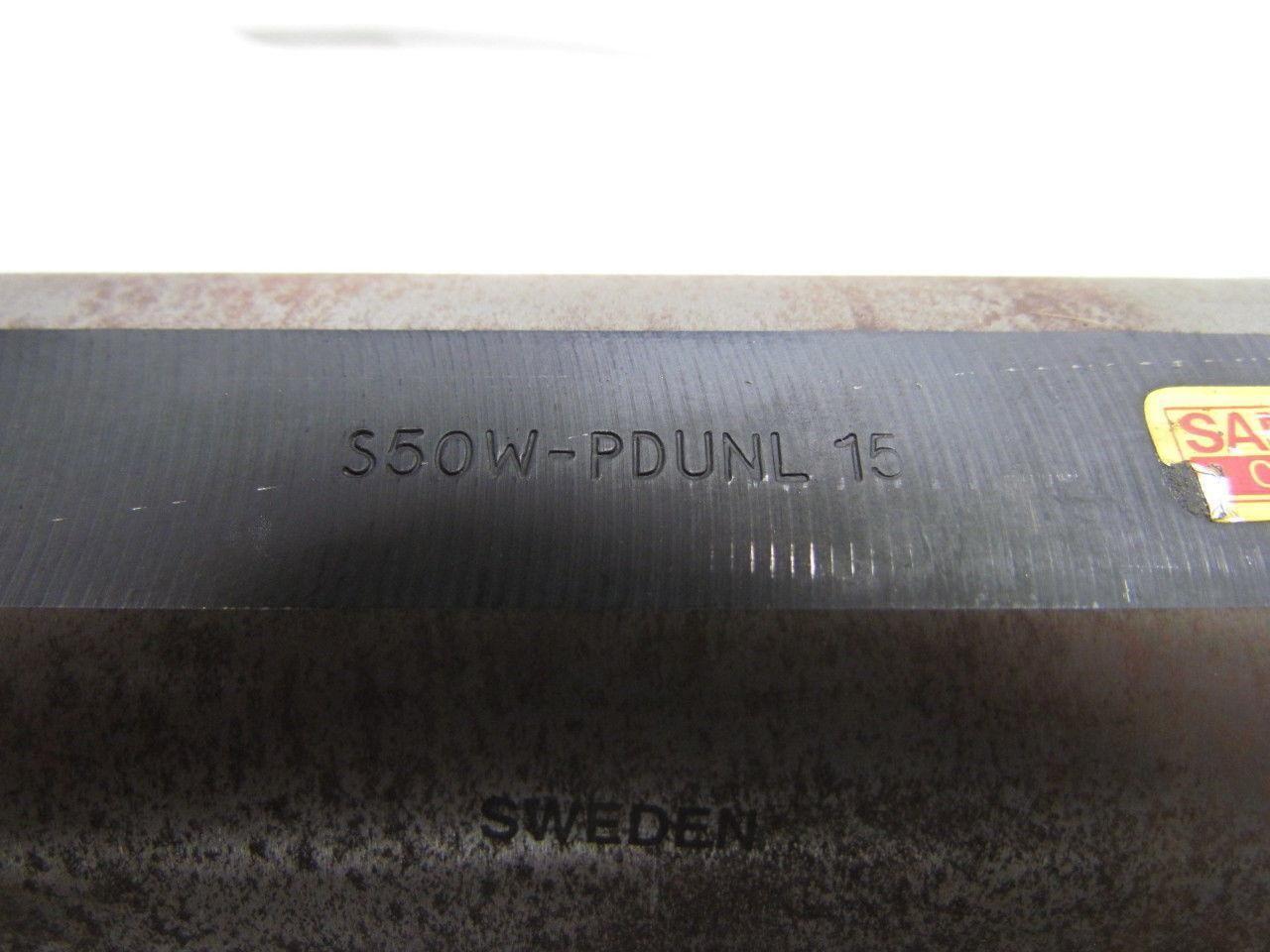 Sandvik Coromant S50W-PDUNL 15 T-Max P Boring Bar Left Hand 50mmx450mm OAL
