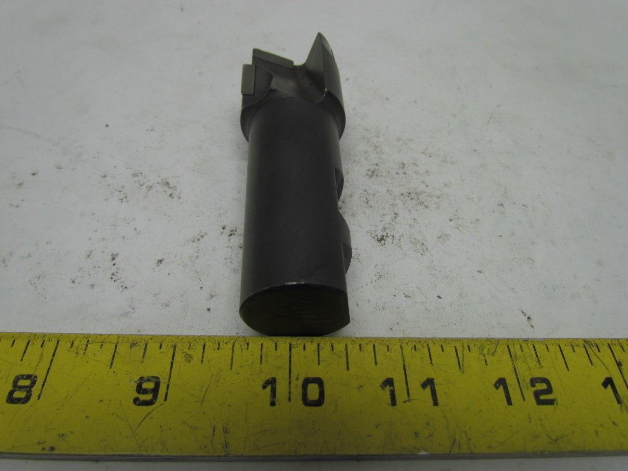 Ingersoll 16S1X1280R01 Max-I-Pex 1.25" End Mill Cutter 3-Insert 1" Shank Dia