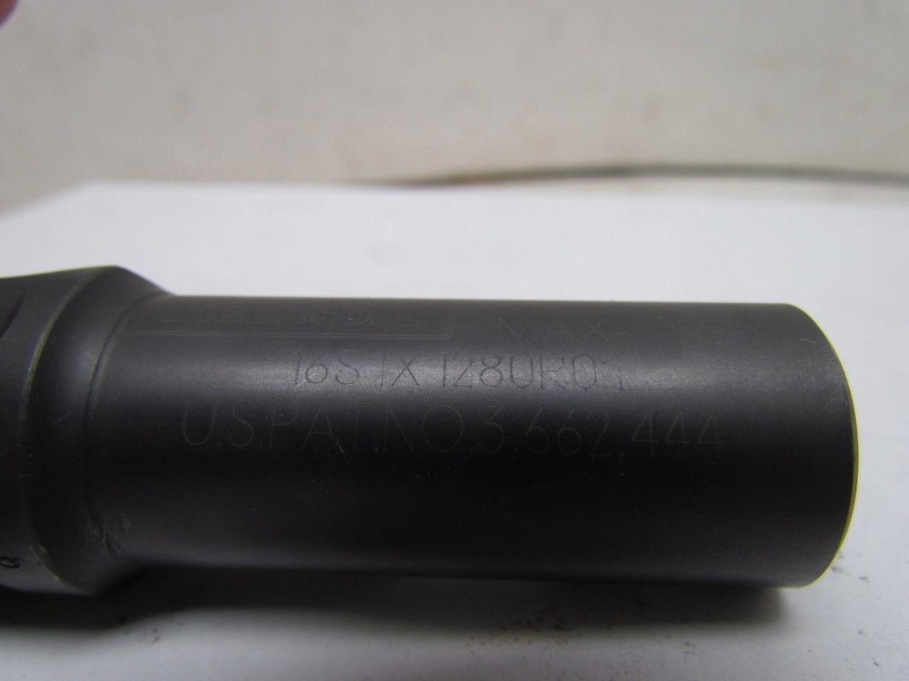 Ingersoll 16S1X1280R01 Max-I-Pex 1.25" End Mill Cutter 3-Insert 1" Shank Dia