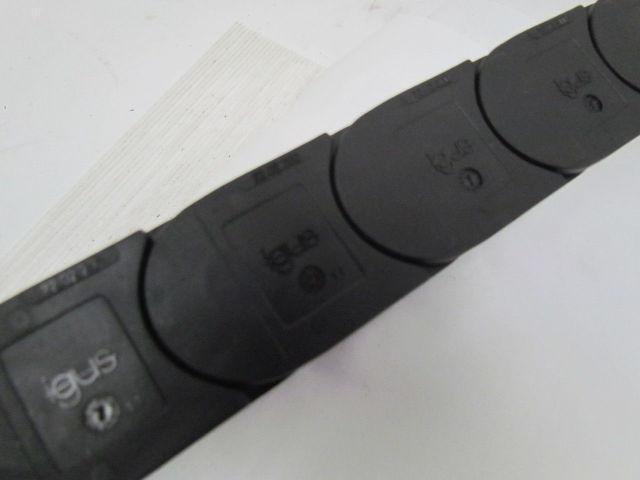 Cable/Hose Carrier 200mm Bending Radius 70mmW x 28mmH Window 46mm Pitch 41.5" L