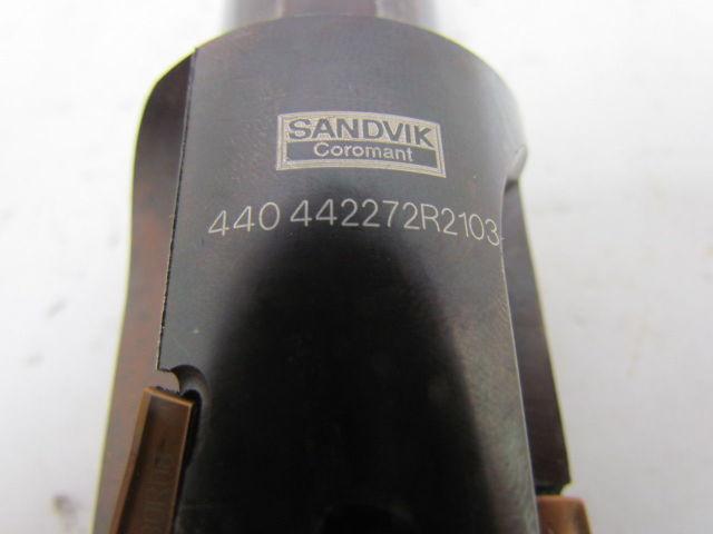 Sandvik 440442272R2103 Indexable End Mill Cutter 50mm Dia 5-Insert 32mm Shank