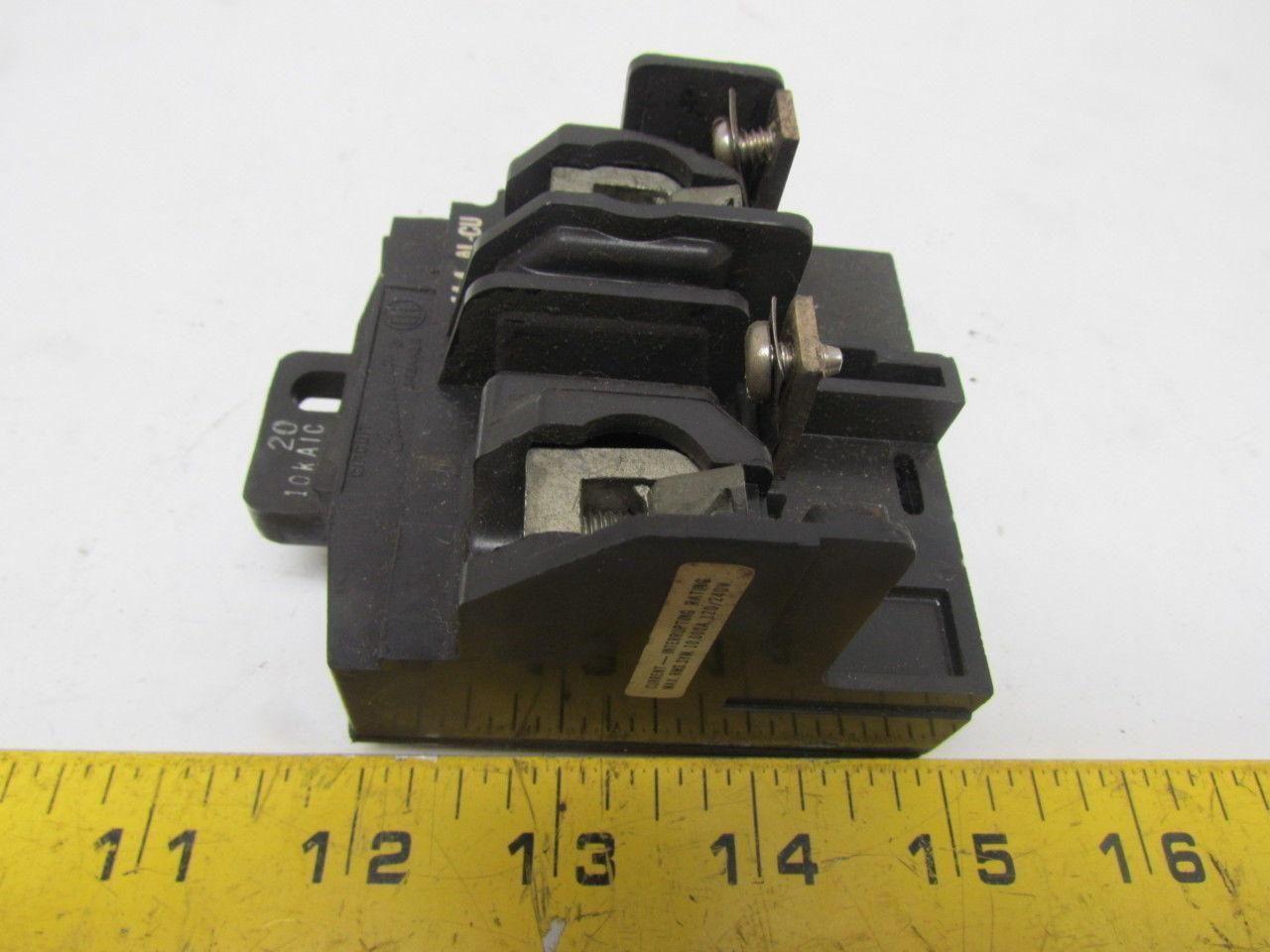 ITE Pushmatic 10KAIC 2-Pole Molded Case Circuit Breaker 20 Amp 120/240V