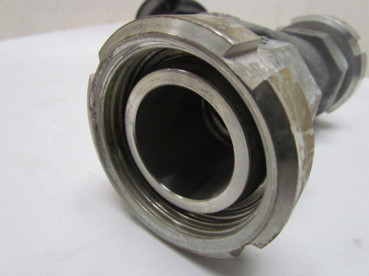 1-1/2"Angle Body Valve Bevel Seat Nut Galvanized/Stainless Piston Valve 2Way