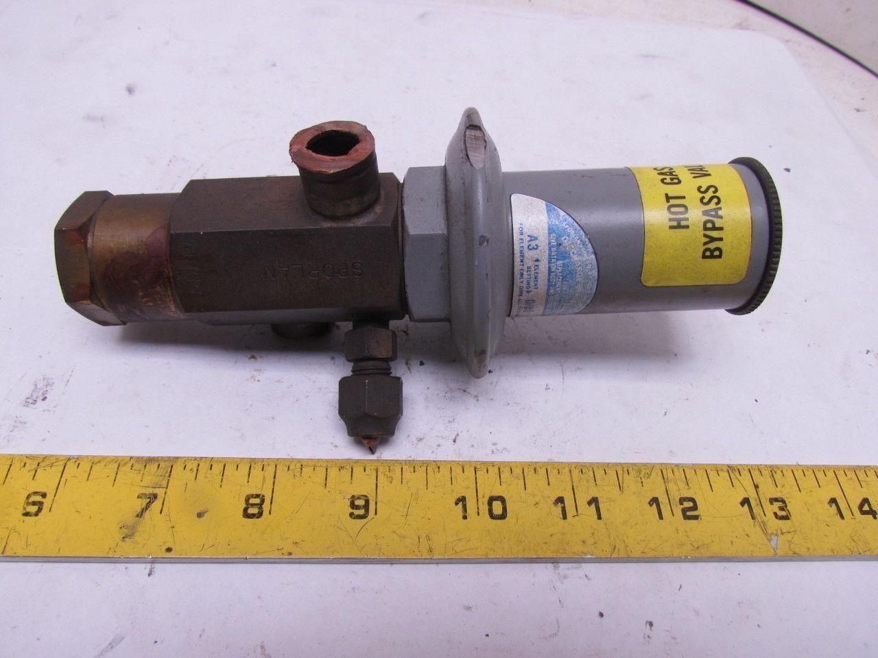 Sporlan ADRPE3 Discharge Bypass Valve 0-80 PSI 5/8" ODF Solder Connections