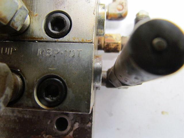MSP-5T MSP-20T MSP-10T 3-Section Modular Divider Valve Block Assembly 3500 PSI