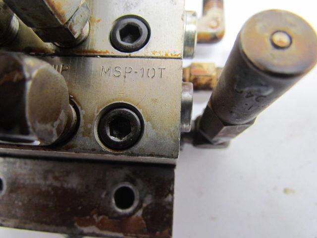 MSP-5T MSP-20T MSP-10T 3-Section Modular Divider Valve Block Assembly 3500 PSI