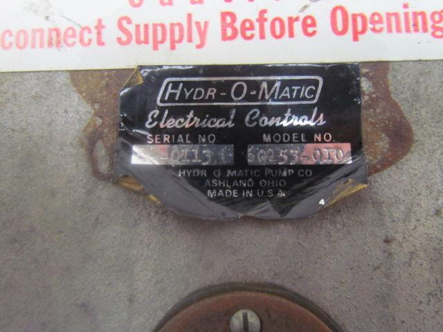 Hydr-O-Matic Pumps 60153-010 Electrical Control Box w/Contactor ACC230U31 7x7x5"