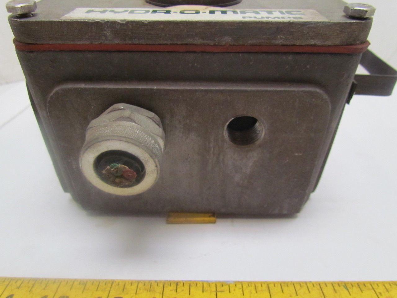 Hydr-O-Matic Pumps 60153-010 Electrical Control Box w/Contactor ACC230U31 7x7x5"