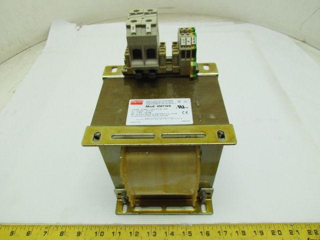 Dayton 4mtw8 Isolating transformer Rated Power 1500VA in 277V out 24V