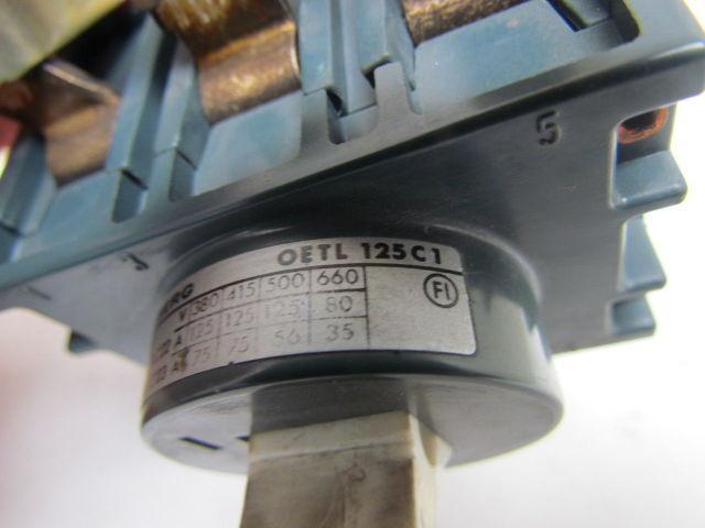 StromBerg DetL-125C1 380-660 Volts AC Switch Disconnect