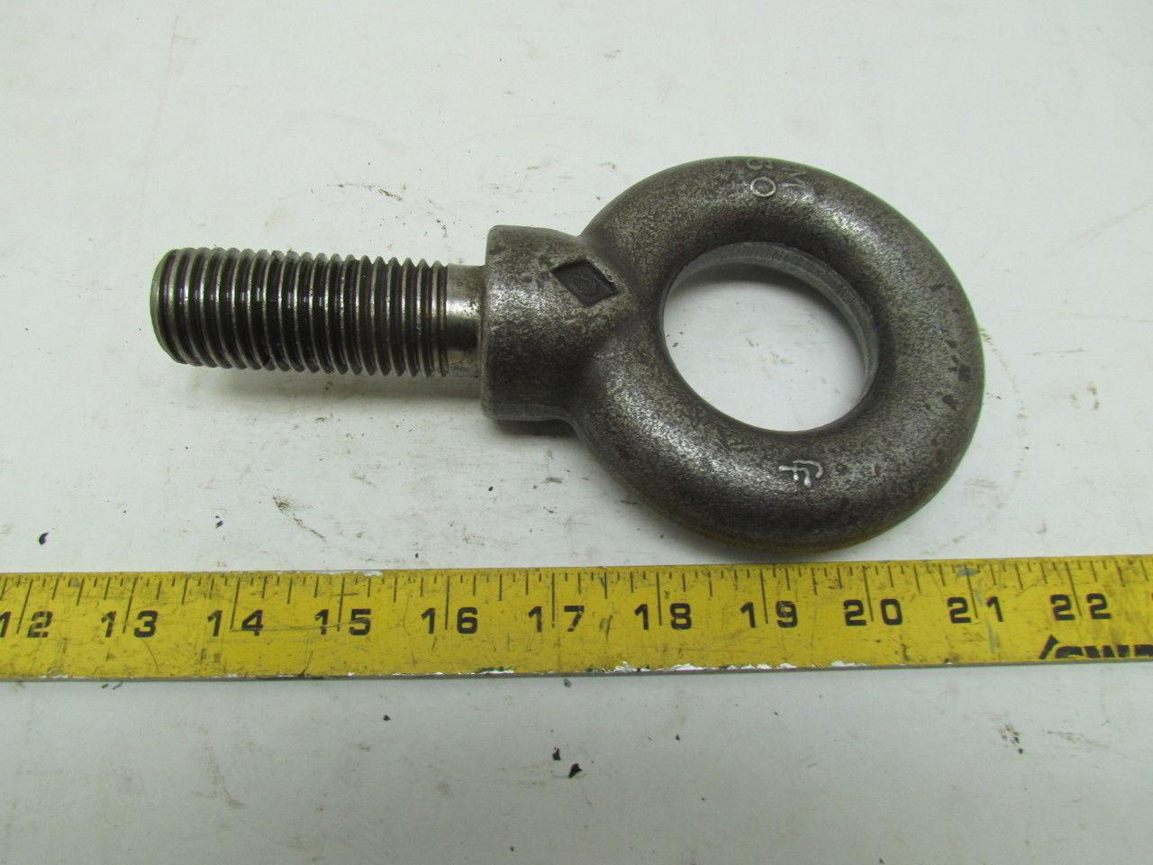 Eye Bolt Lifting w/Shoulder Drop Forge Carbon Steel M30X3.5 77mm Shank