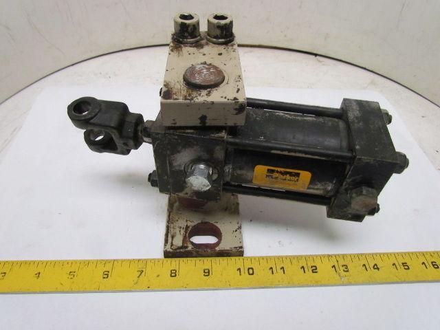 Parker 02.00 D2A-T14A 2.000 Pneumatic Air Cylinder 2" Bore 2"Stroke Swivel Frame