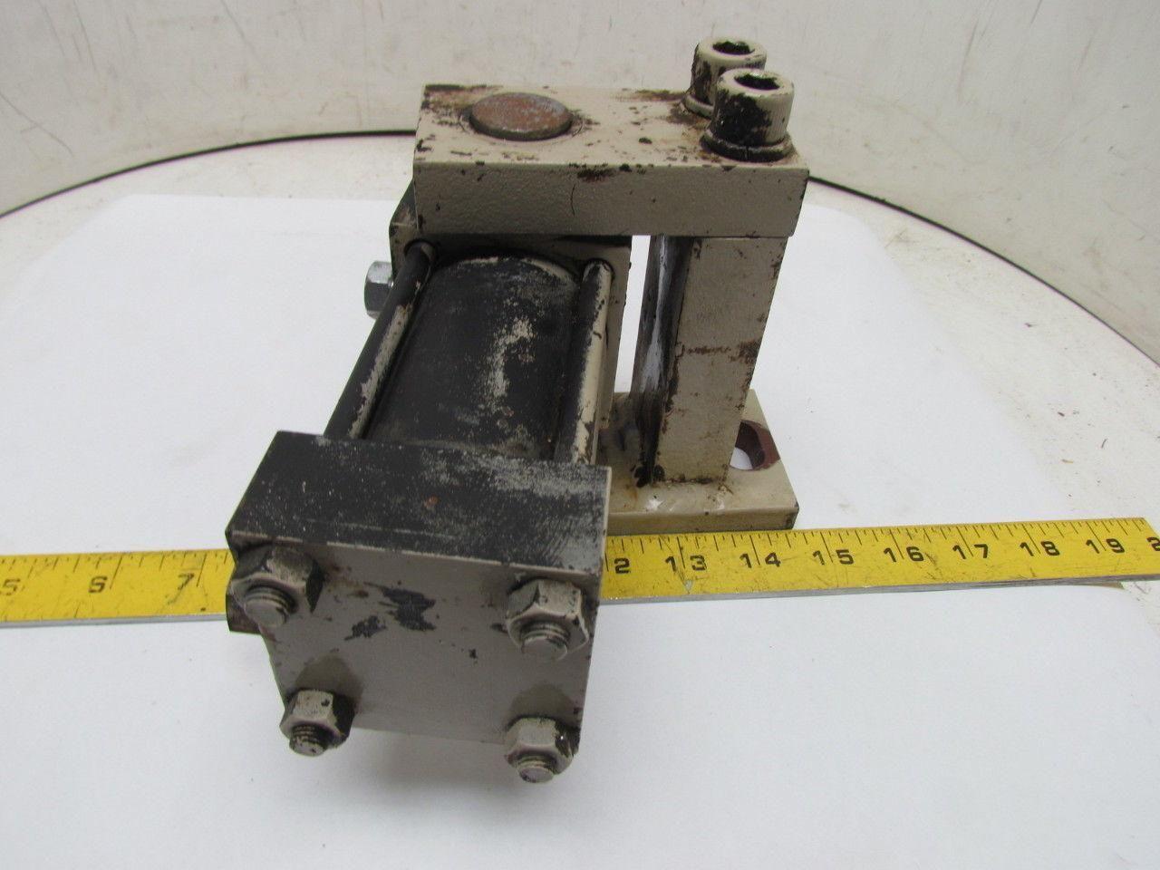 Parker 02.00 D2A-T14A 2.000 Pneumatic Air Cylinder 2" Bore 2"Stroke Swivel Frame