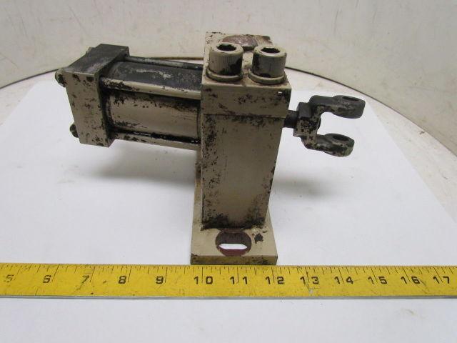 Parker 02.00 D2A-T14A 2.000 Pneumatic Air Cylinder 2" Bore 2"Stroke Swivel Frame