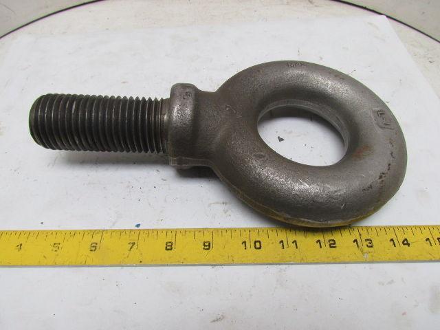 Eye Bolt Lifting W/Shoulder Drop Forge Carbon Steel Plane M42X4.5mm 97mm Shank