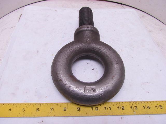 Eye Bolt Lifting W/Shoulder Drop Forge Carbon Steel Plane M42X4.5mm 97mm Shank