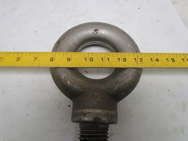 Eye Bolt Lifting W/Shoulder Drop Forge Carbon Steel Plane M42X4.5mm 97mm Shank