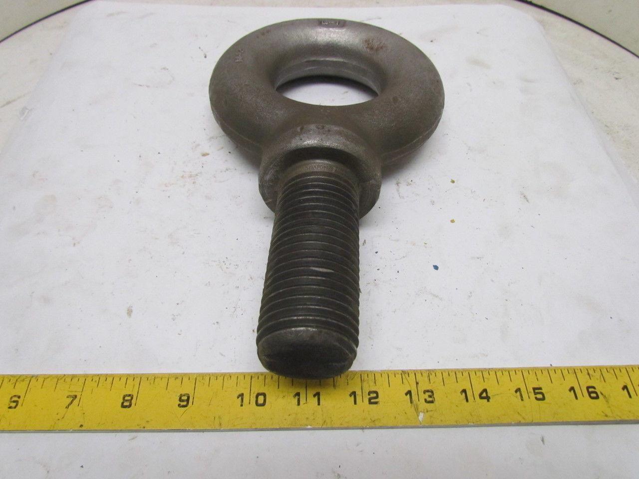 Eye Bolt Lifting W/Shoulder Drop Forge Carbon Steel Plane M42X4.5mm 97mm Shank