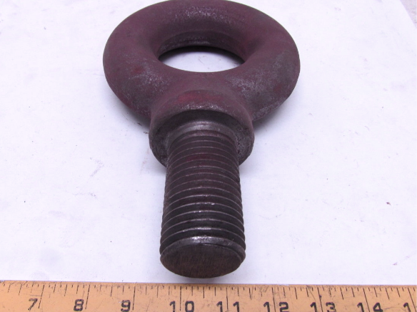 Eye Bolt M42x4.5mm Lifting w/Shoulder Drop Forge Carbon Steel Plain 76mm Shank