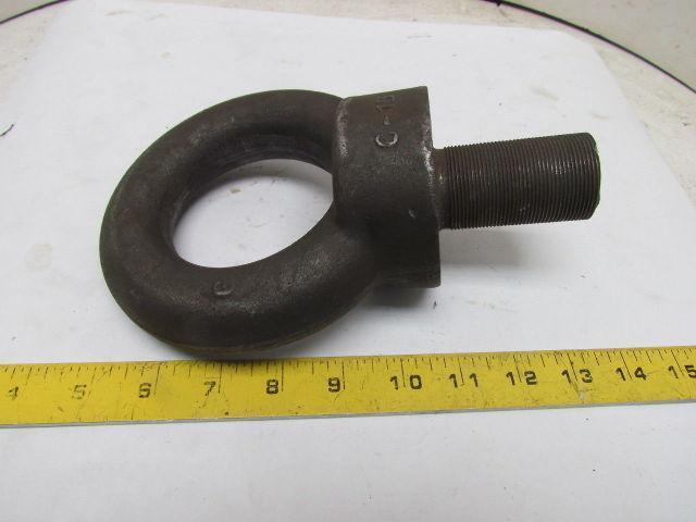 Eye Bolt Lifting W/Shoulder Drop Forge Carbon Steel M36X1.5mm 65mm Shank USED