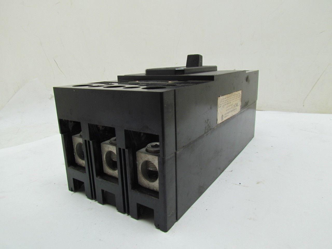 ITE ET225 70amp 3-pole 600V Circuit Breaker W/ Adjustable trip FJ style Frame