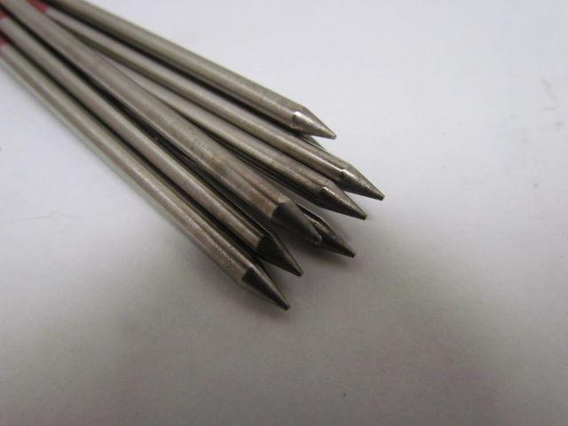 Tungsten Welding Electrode .156x7.000x30Dx.030 Double Ended 5/32" 2% Thoriated