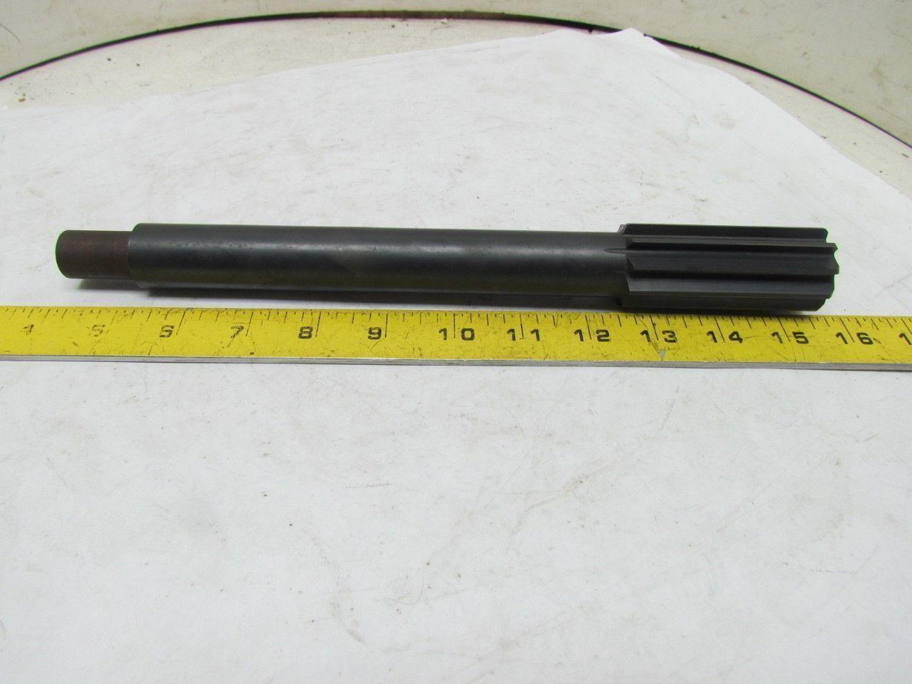 MORSE 1-5/16" Machine Chucking Reamer 10pt Straight Flute 0.744 Reduced Shank