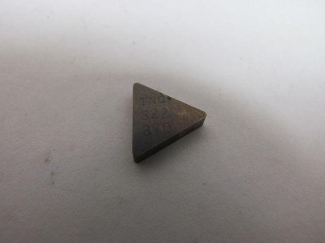 GE Carboloy TNG 322 Carbide Insert Grade 370 TNG322 Box of 17pcs
