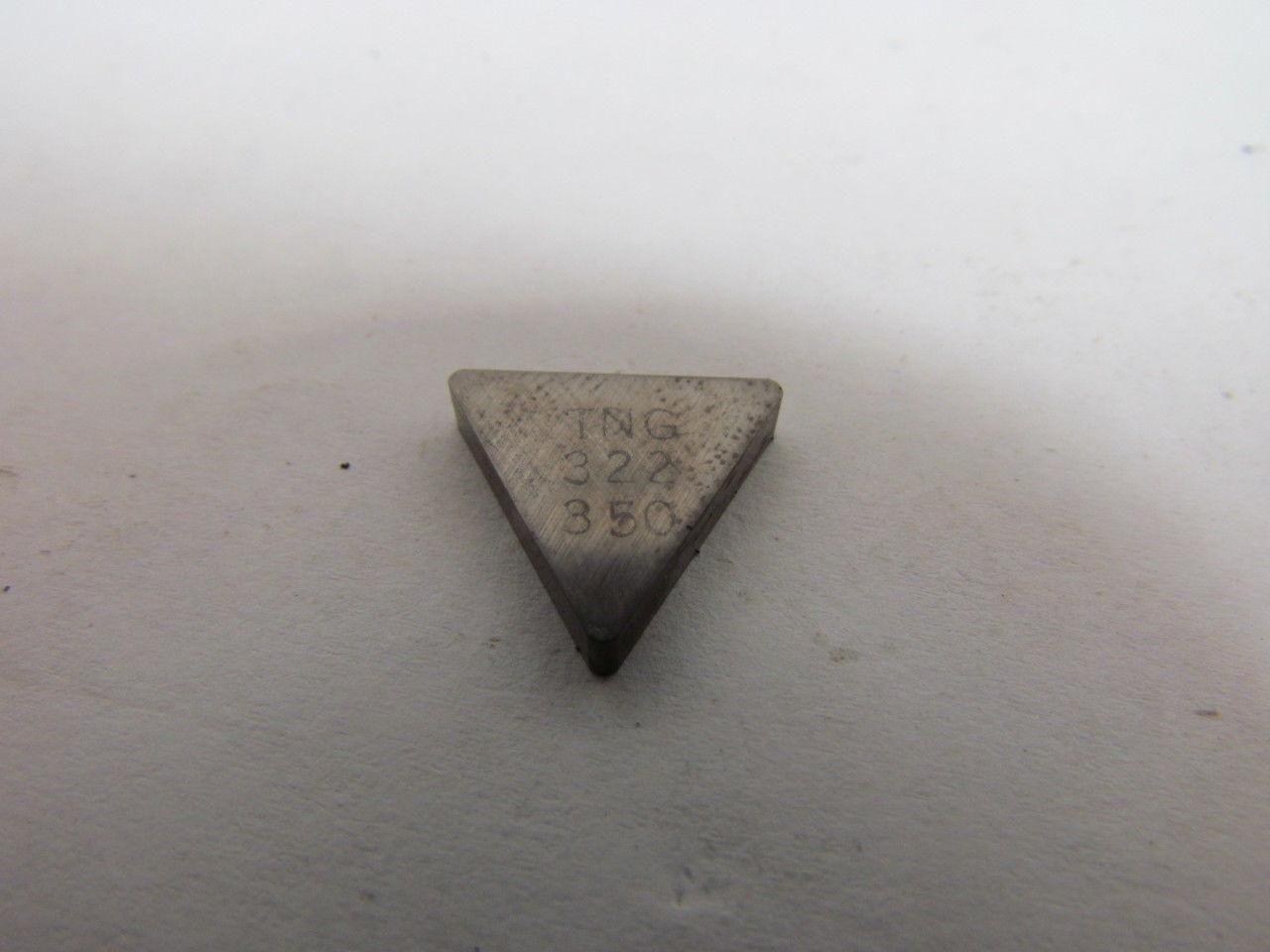 Valenite TNG322 Carbide Insert Grade 350 TNG-322 Box of 40pcs