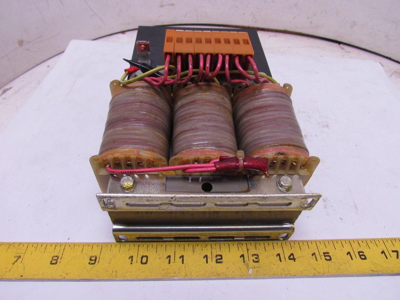 J.Schneider NGDL 2412-950508T1 166942/2 Transformer 480V Pri 24VDC Sec 288W 12A