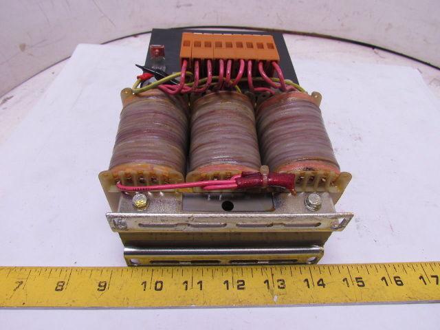 J.Schneider NGDL 2412-950508T1 166942/2 Transformer 480V Pri 24VDC Sec 288W 12A